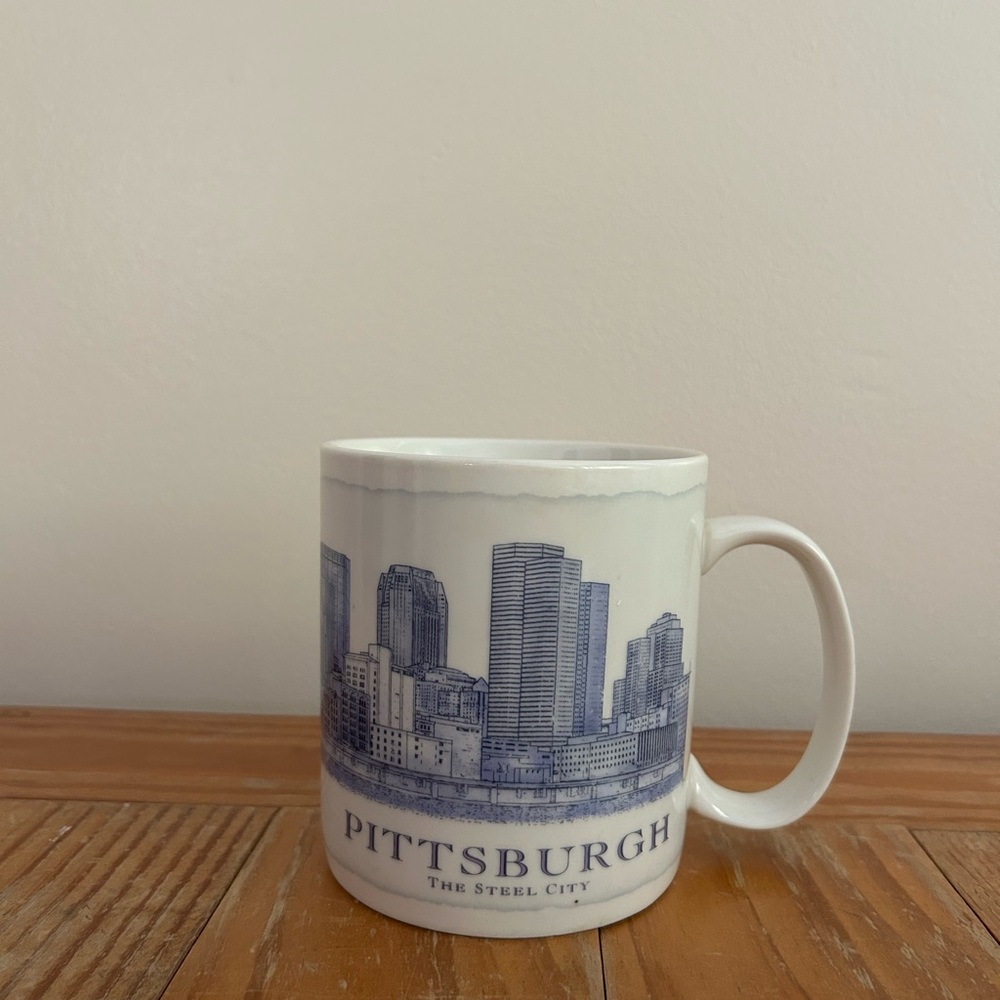 Starbucks Pittsburgh Skyline series mug
